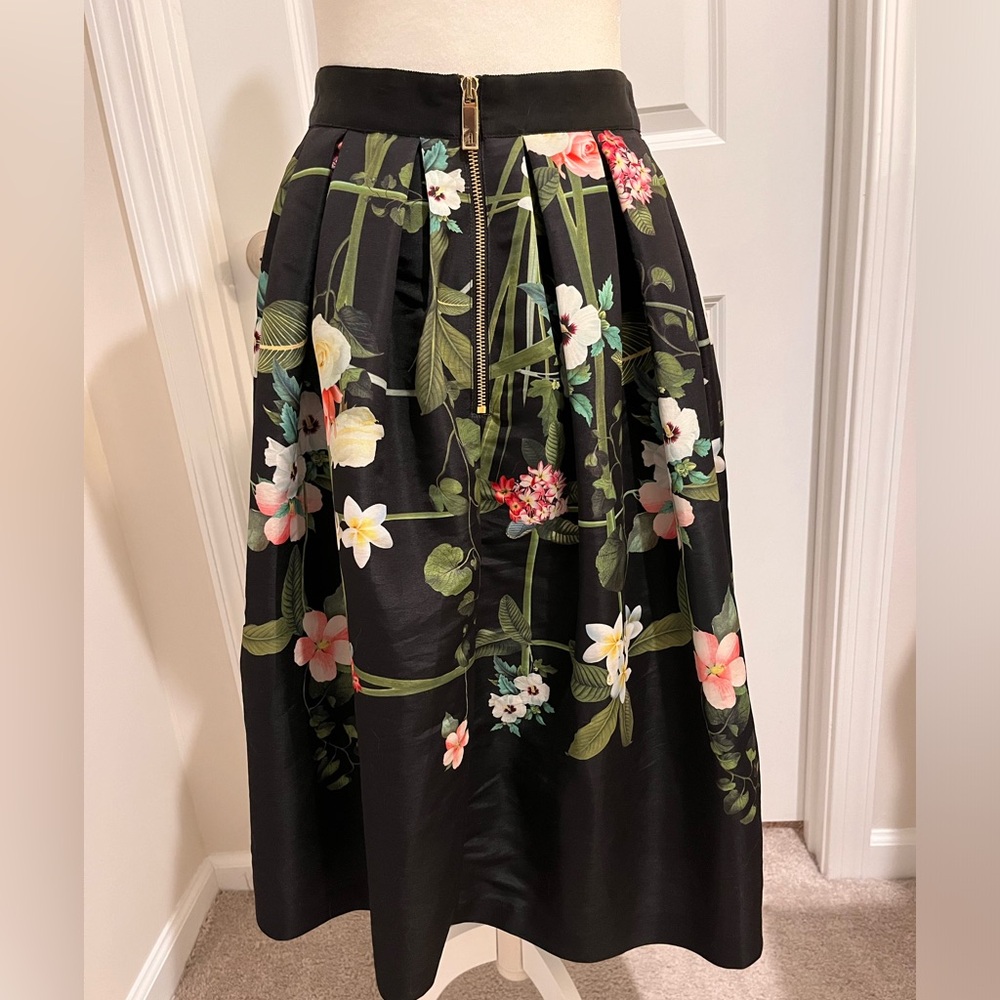 Ted Baker Floral Party Skirt Size 4-6